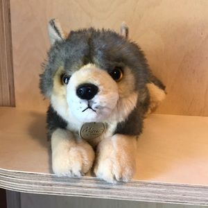 Miyoni Wolf Stuffed Animal by Aurora